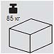 Total weight (without brick): 160 